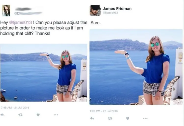 Minta Tolong Diedit Begini, Hasilnya Malah Begitu. Jangan Pernah Kirim Foto ke James Fridman! 29