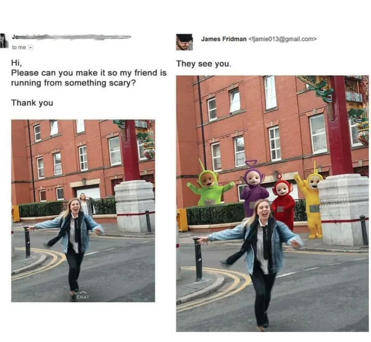Minta Tolong Diedit Begini, Hasilnya Malah Begitu. Jangan Pernah Kirim Foto ke James Fridman! 26