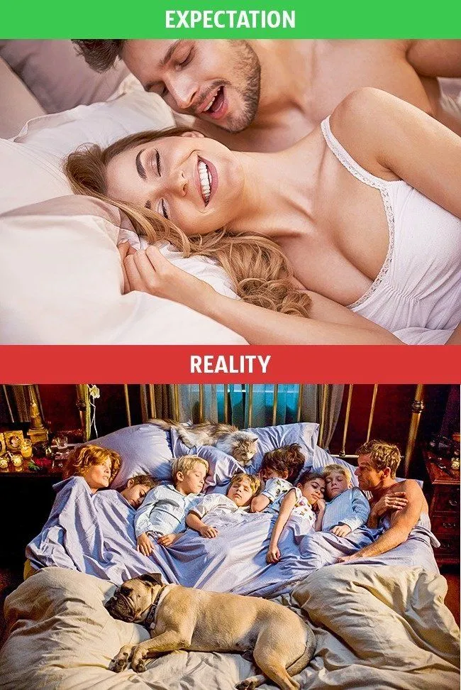 Ekspektasi vs Realita, 10 Gambar Ini Menjelaskan Tentang Kehidupan Rumah Tangga yang Sebenarnya 12