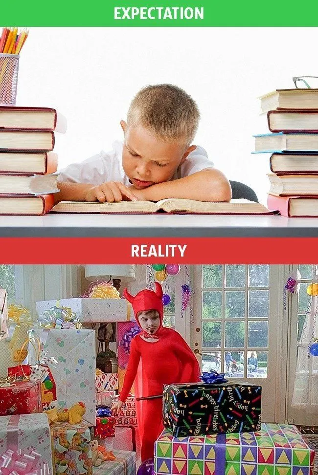 Ekspektasi vs Realita, 10 Gambar Ini Menjelaskan Tentang Kehidupan Rumah Tangga yang Sebenarnya 17