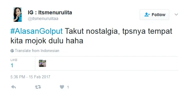 Alasan Golput 23 Netizen Ini Bisa Diterima Nggak? Mereka Terlalu Baper untuk Memilih :( 30