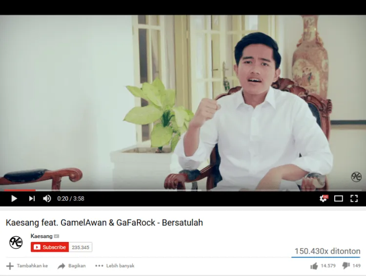 Setelah Nongol di Film 'Cek Toko Sebelah', Putra Bungsu Jokowi Nge-Rap Lewat Lagu yang Baru Dirilis 5