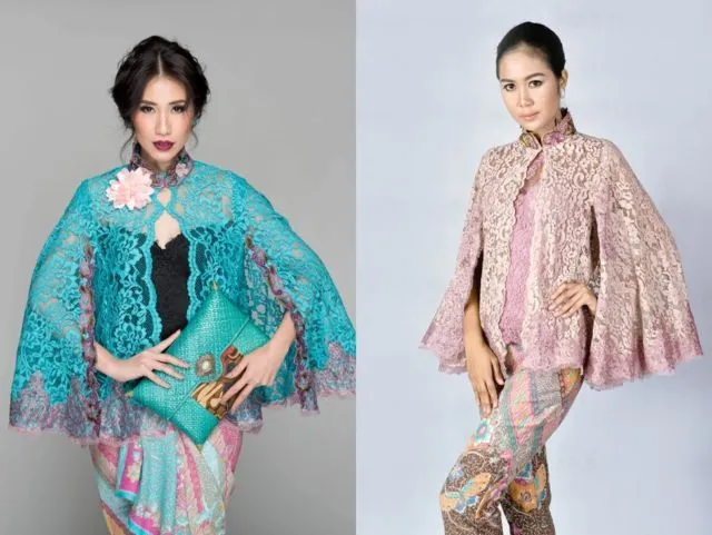 Tampil Trendi Nggak Harus Terbuka, 9 Inspirasi Kebaya Model Cape Menutup  Dada Ini Layak Coba