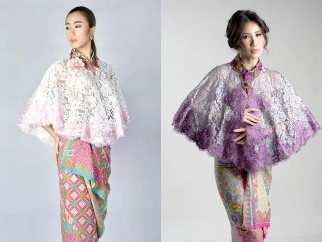Tampil Trendi Nggak Harus Terbuka, 9 Inspirasi Kebaya Model Cape Menutup Dada Ini Layak Coba 15