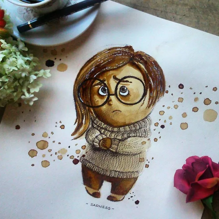 15 Lukisan Ini Pakai Kopi Sebagai Tintanya, dan Hasilnya ‘Cantik’ Banget. Langsung Bikin Juga Yuk! 18
