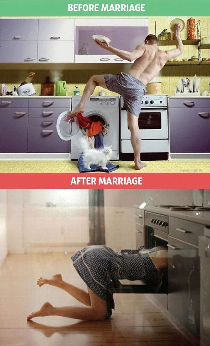 9 Meme Lucu Perbedaan Sebelum dan Setelah Nikah. Kocak dan Menggemaskan Sampai Kepingkal-pingkal 15