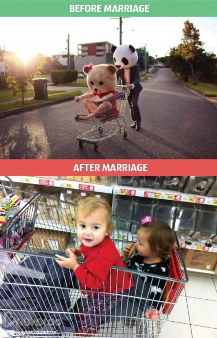 9 Meme Lucu Perbedaan Sebelum dan Setelah Nikah. Kocak dan Menggemaskan Sampai Kepingkal-pingkal 16