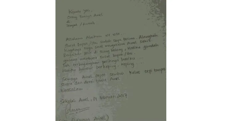 Makin Dramatis! Setelah Gurunya Membalas Surat dari Ayah Amel, Ibunya Ternyata Tak Tinggal Diam 6