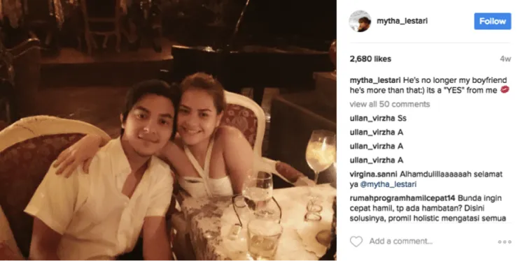 Ekspresi Artis-artis Cantik Pas Dilamar. Saking Bahagianya, Bikin Iri Deh... 10