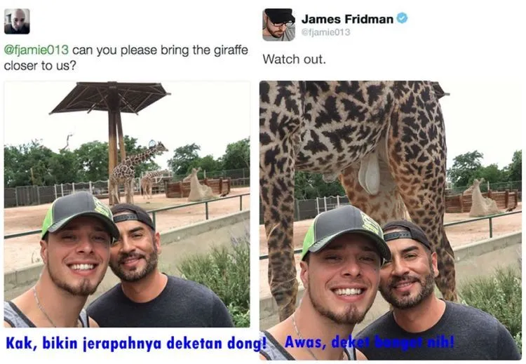 14 Foto Liburan Hasil Editan James Friedman Ini Kocak Abis! Bikin Ngakak Terus-terusan 19