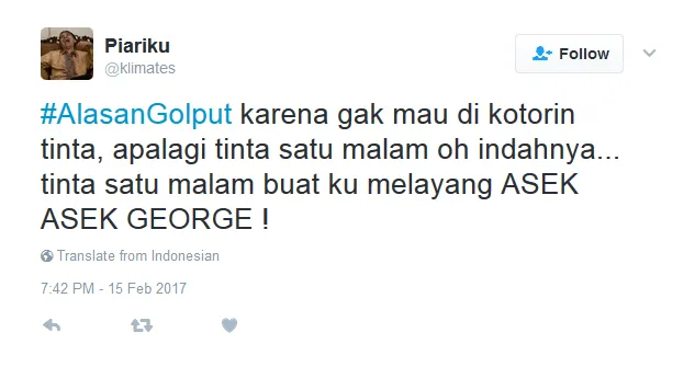 Alasan Golput 23 Netizen Ini Bisa Diterima Nggak? Mereka Terlalu Baper untuk Memilih :( 40