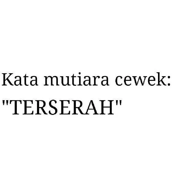 Terserah