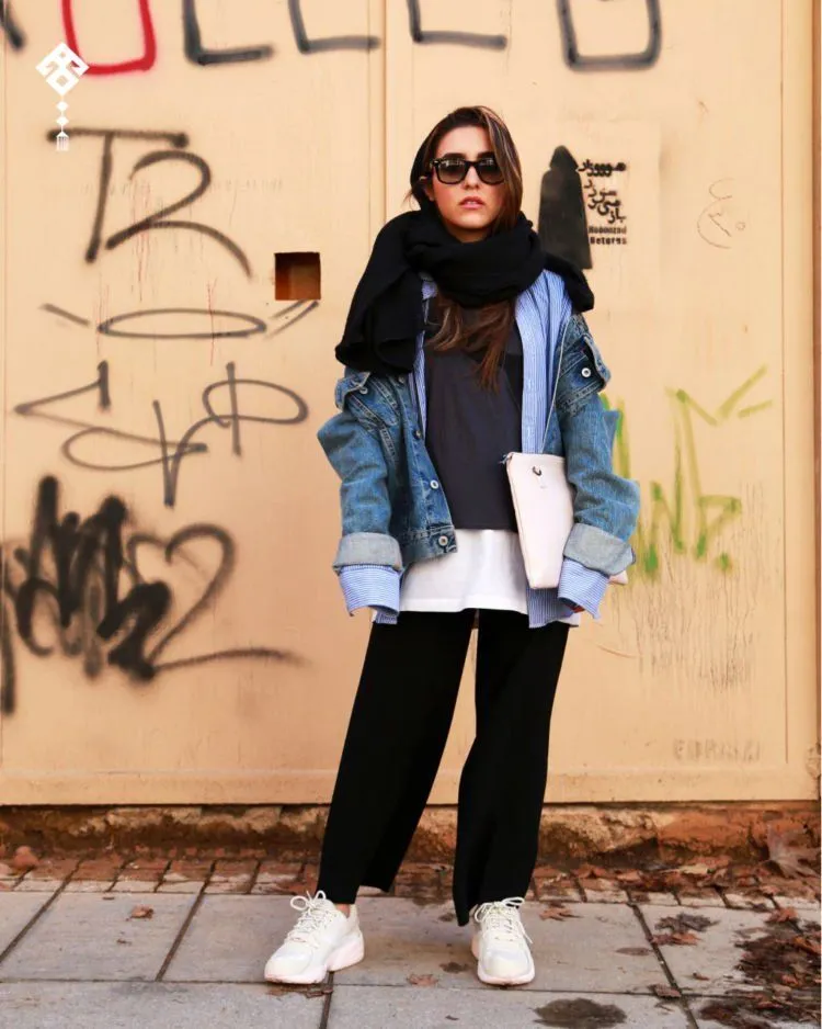 13 Wajah Fashion Hijab Wanita di Iran. Salah Kalau Pikir Mereka Selalu Serba Cadaran 22