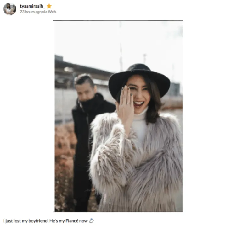 Ekspresi Artis-artis Cantik Pas Dilamar. Saking Bahagianya, Bikin Iri Deh... 6
