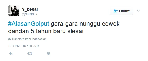 Alasan Golput 23 Netizen Ini Bisa Diterima Nggak? Mereka Terlalu Baper untuk Memilih :( 38