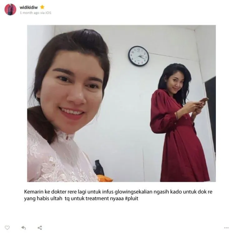 Dari Filler Hidung Sampai Infus Glowing. Yuk, Simak Cerita Pengalaman Widi Vierratale! 9