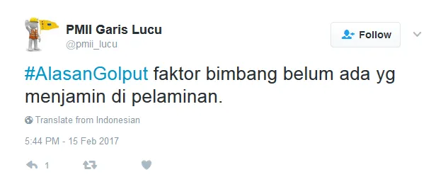 Alasan Golput 23 Netizen Ini Bisa Diterima Nggak? Mereka Terlalu Baper untuk Memilih :( 31