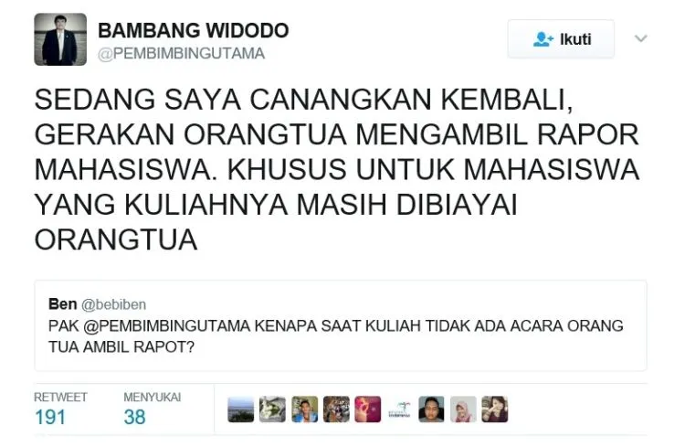 Ini Akun @PEMBIMBINGUTAMA Beneran Dosen Pembimbing yang Punya? Twit-Twitnya Bijak Tapi Sungguh Kocak 14