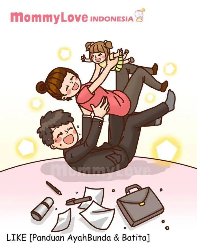 20 Ilustrasi Lucu ini Tunjukkan Betapa Lelahnya Jadi Mahmud. Tapi Tetap, Bahagianya Luar Biasa Dong~ 25