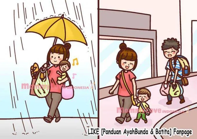 20 Ilustrasi Lucu ini Tunjukkan Betapa Lelahnya Jadi Mahmud. Tapi Tetap, Bahagianya Luar Biasa Dong~ 31