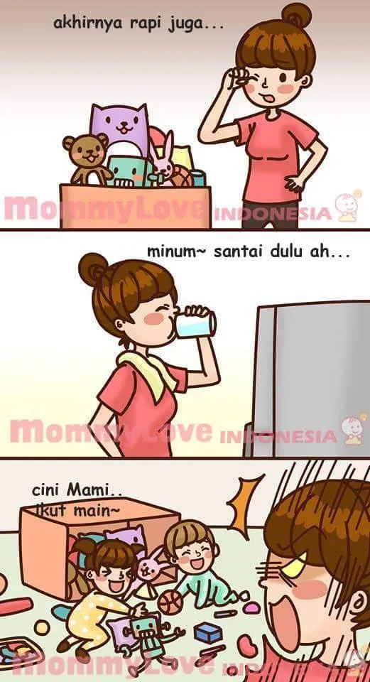 20 Ilustrasi Lucu ini Tunjukkan Betapa Lelahnya Jadi Mahmud. Tapi Tetap, Bahagianya Luar Biasa Dong~ 35