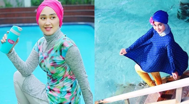 7 Style Baju Berhijab untuk Piknik ke Pantai 20