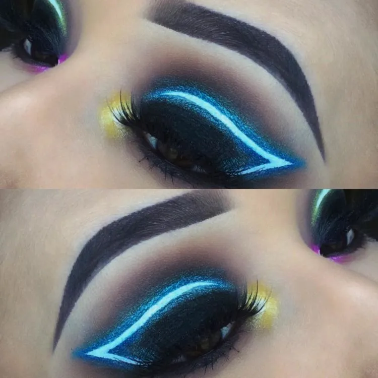 8 Inspirasi Make-Up Neon Light yang Lagi Trend! Hayo, Siapa yang Mau Jadi Pusat Perhatian? 16