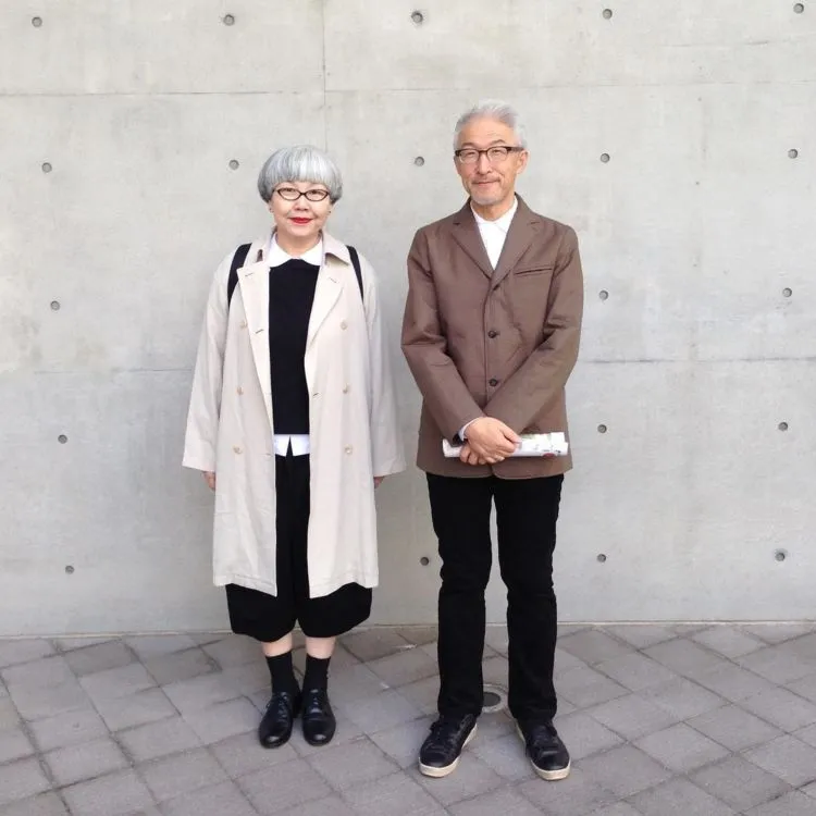 Inilah 13 Foto Super Stylish Pasangan Kakek-Nenek dari Jepang. Selebgram Mah.... Lewat! 21