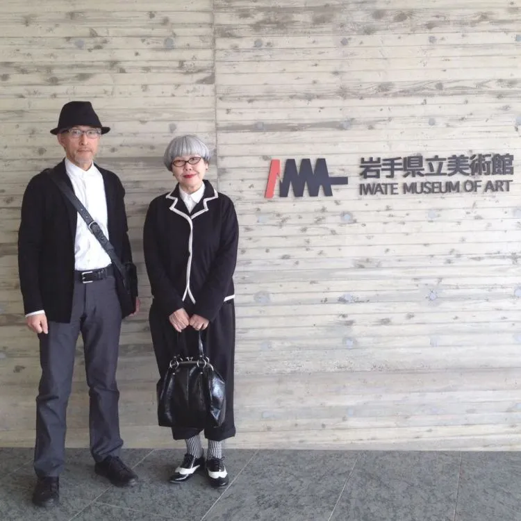Inilah 13 Foto Super Stylish Pasangan Kakek-Nenek dari Jepang. Selebgram Mah.... Lewat! 15