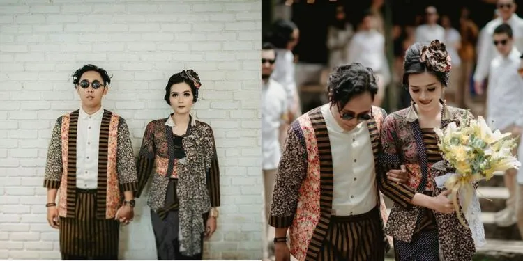 17 Ide Gaun Pernikahan Bergaya Kontemporer. Unik, Artsy, Tapi Tetap Anggun Dikenakan 22