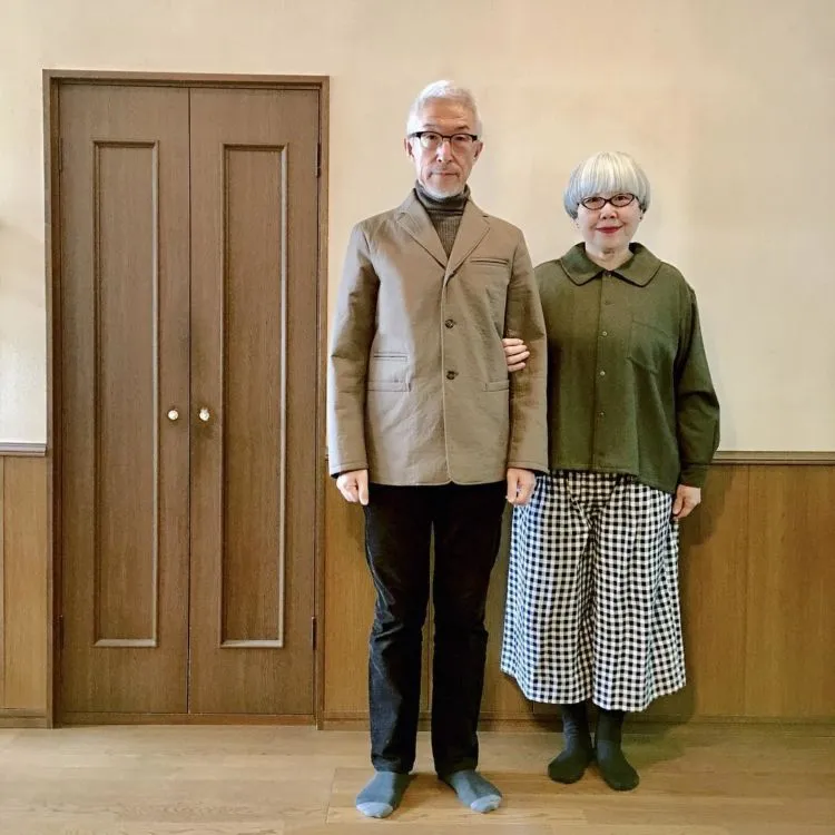 Inilah 13 Foto Super Stylish Pasangan Kakek-Nenek dari Jepang. Selebgram Mah.... Lewat! 26