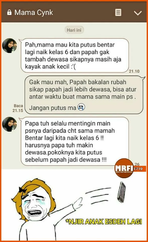 8 Obrolan Bocah SD Ini Sih Kebangetan. Masih Ingusan, Sudah Ngomongin Cinta-Cintaan 10
