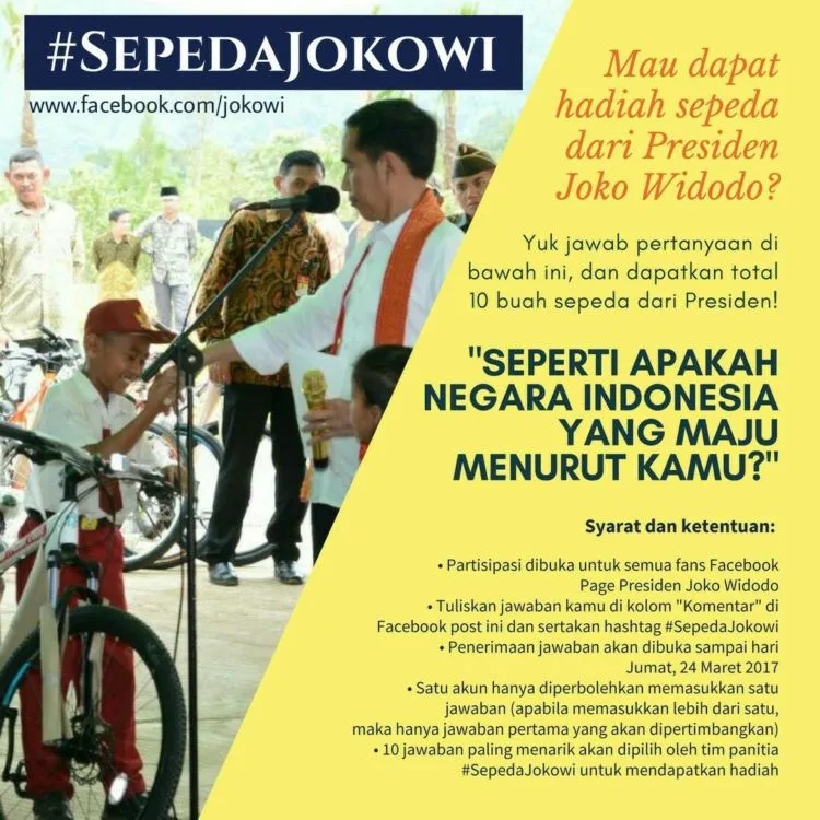 Jawab Soal Ini Yuk Biar Bisa Dapat Sepeda dari Jokowi Juga, Awas, Jangan Ulang Tragedi ‘Tongkol’! 6