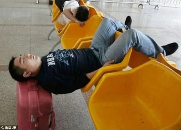 Begini 15 Potret Kocak Orang-orang yang Tidur di Ruang Publik. Ya Kalau Ngantuk Sih Gimana Lagi? 19