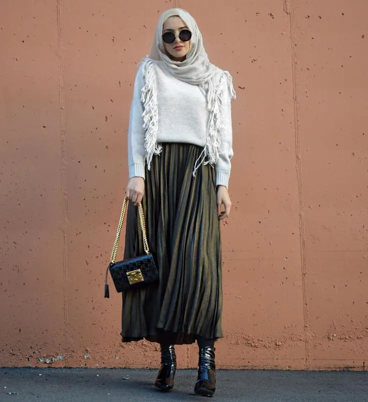 7 Inspirasi Busana A la Militer yang Disulap Jadi Gaya Buat Hijabers. Kurang Keren Apa Coba? 14