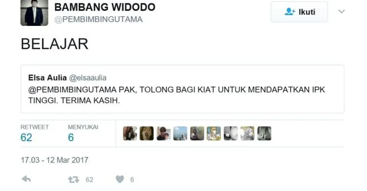 Ini Akun @PEMBIMBINGUTAMA Beneran Dosen Pembimbing yang Punya? Twit-Twitnya Bijak Tapi Sungguh Kocak 20