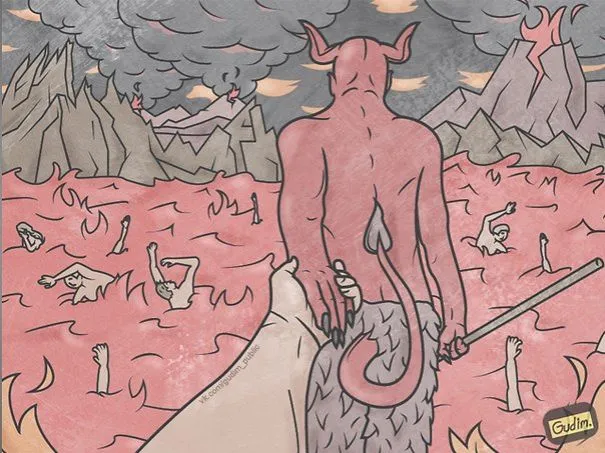 13 Gambar Lucu Bin Sarkas Ini Seakan Menceritakan Keadaan Zaman Sekarang. Bener Nggak Sih? 15