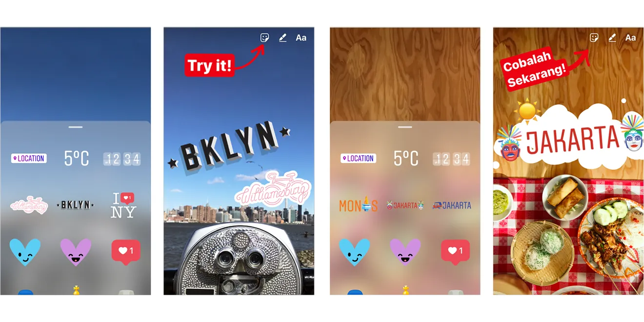 Ternyata Kota Pertama di Dunia yang Jadi Stiker Instagram Stories Itu Jakarta Lho, Buruan Dipamerin!