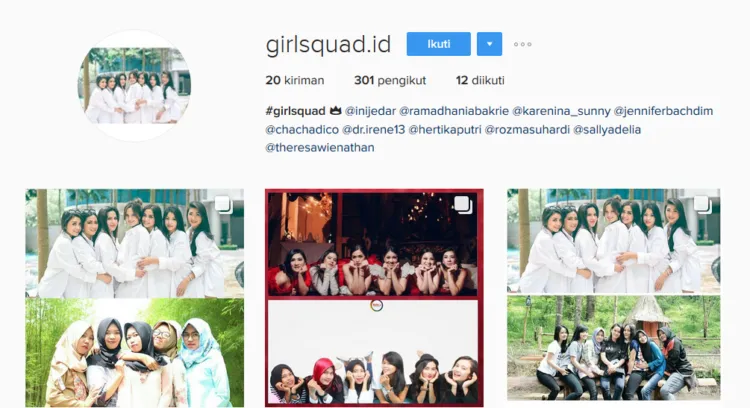 Ini Lho Geng Sosialitanya Nia Ramadhani, Udah Banyak Cewek yang Ngikutin Pakai Tagar #GirlSquad 9