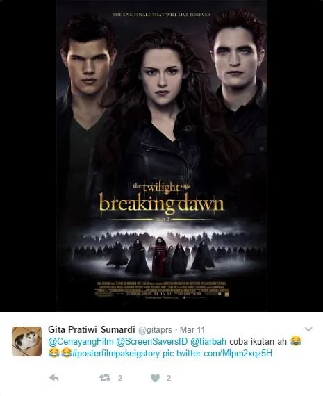 15 Poster Film yang Didesain Ulang Jadi Imut Pakai Emoji, Gemas! 47