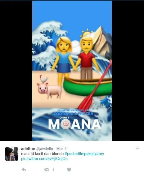 15 Poster Film yang Didesain Ulang Jadi Imut Pakai Emoji, Gemas! 50