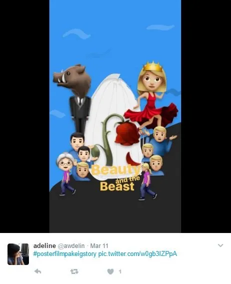 15 Poster Film yang Didesain Ulang Jadi Imut Pakai Emoji, Gemas! 51