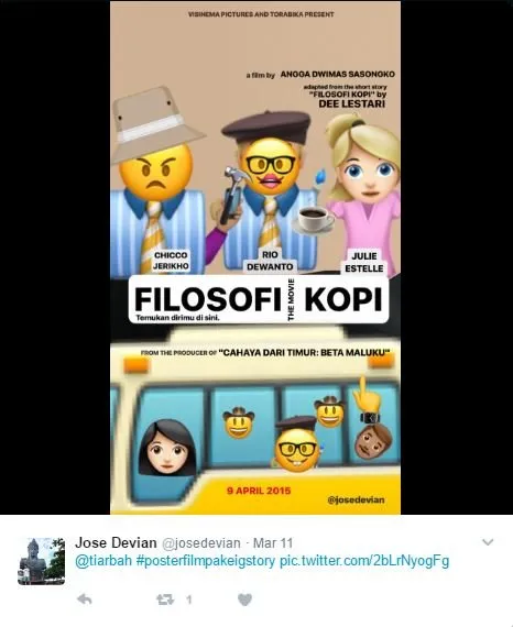 15 Poster Film yang Didesain Ulang Jadi Imut Pakai Emoji, Gemas! 56