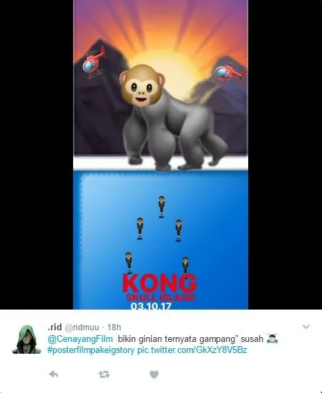 15 Poster Film yang Didesain Ulang Jadi Imut Pakai Emoji, Gemas! 30