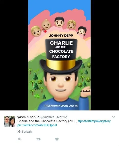 15 Poster Film yang Didesain Ulang Jadi Imut Pakai Emoji, Gemas! 40