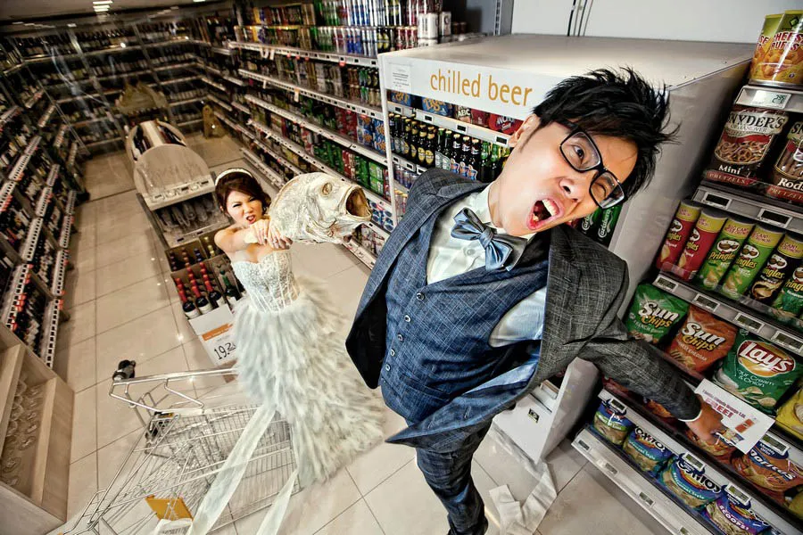 Kumpulan Foto Pre-wedding yang Aneh dan Mengancam Nyawa. Mau Nikah Aja Sampai Kayak Gini Banget Sih!