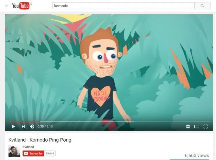 Saat Orang Indonesia Berlomba Buat Lagu Cinta, Kvitland Malah Ciptakan Lagu Tentang Komodo Kita 5