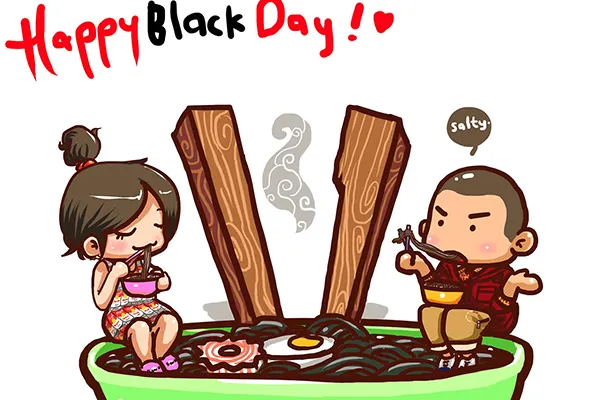 Di Korea Selatan, Tanggal 13 April Ini Dirayakan Sebagai Black Day. Hari Spesial Kaum Jomblo! 6