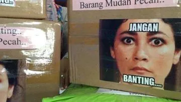 13 Taktik Kocak Biar Paketmu Mendarat Aman, Karena Tulisan ‘Jangan Dibanting’ Saja Nggak Cukup