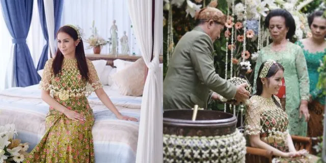 Dari Pesta Lajang, Siraman dan Resepsi Pernikahan yang Berbeda Adat, Inilah Pernikahan A la Momo Geisha 17